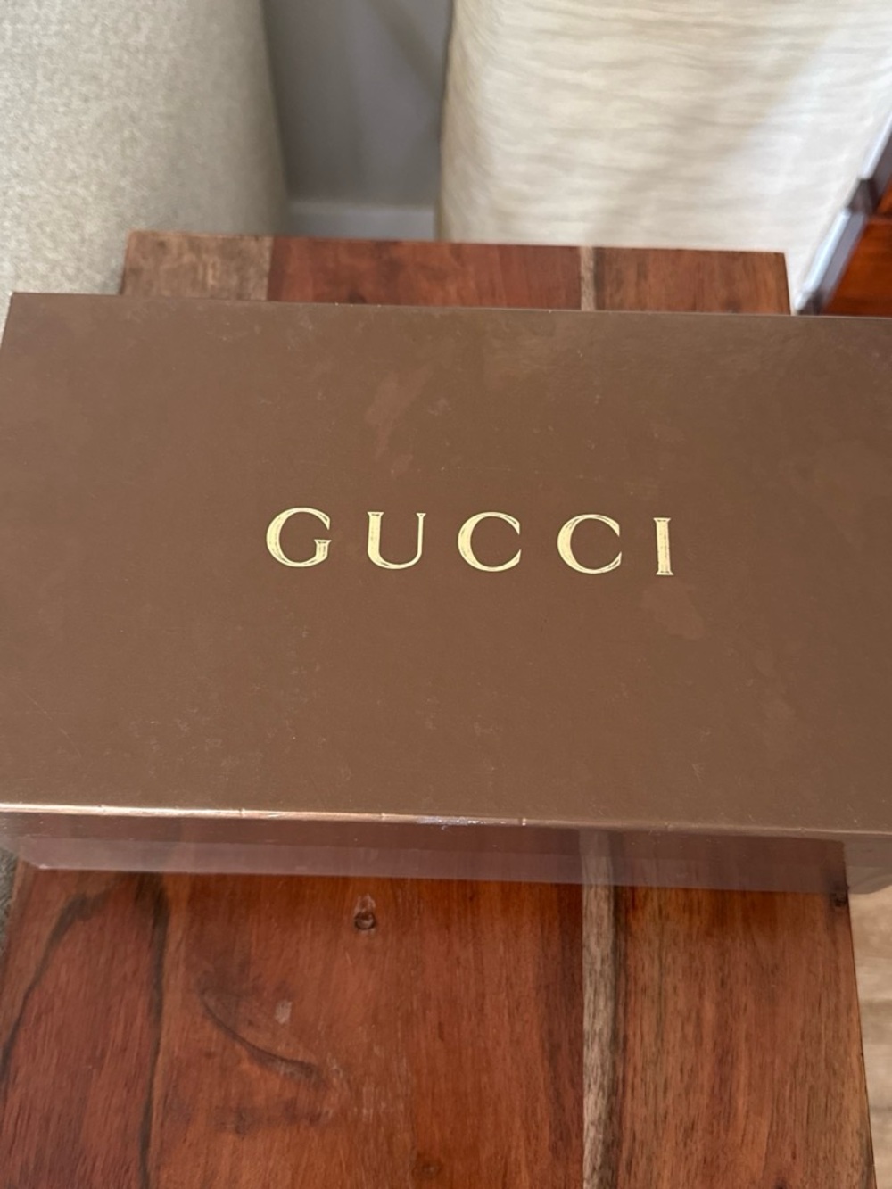 Gucci Black Leather GG Logo Slide Mules - Picture 8 of 8